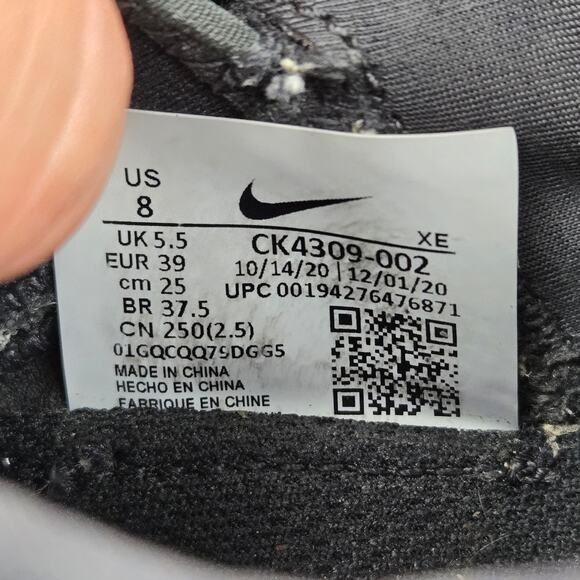 Nike Pegasus Trail 2 Dark Smoke Grey Trail Running Shoe Womens 8 CK4309-002 - Picture 13 of 13